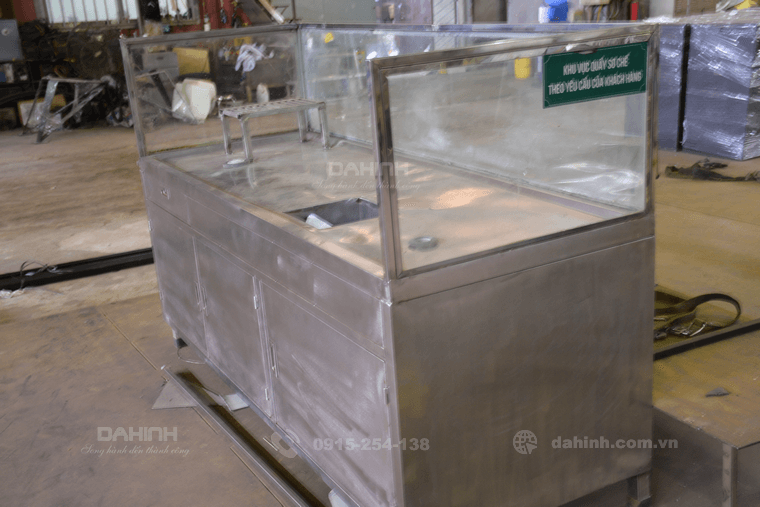 Tủ bếp inox